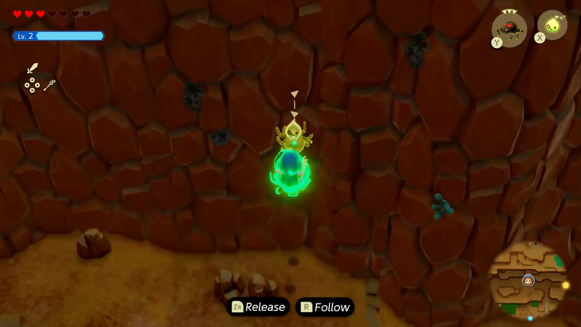 Zelda: Echoes of Wisdom - Die Krabbeltala: Klettern leicht gemacht