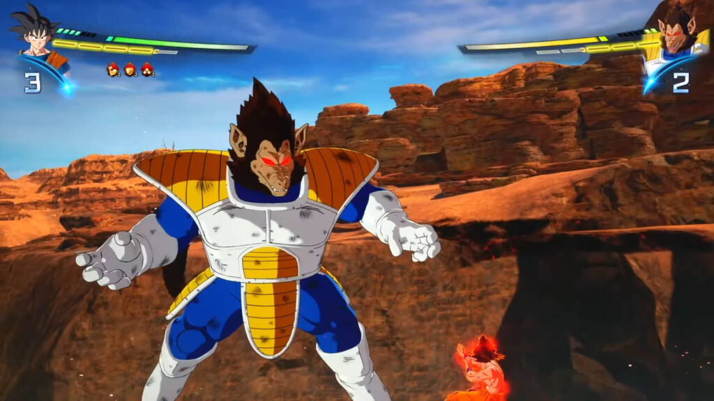 Dragon Ball Sparking! Zero – So besiegst du den Riesenaffen Vegeta